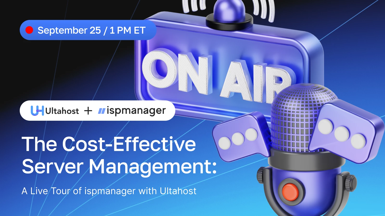 Free Webinar: Cost-Effective Server Management with ispmanager & UltaHost