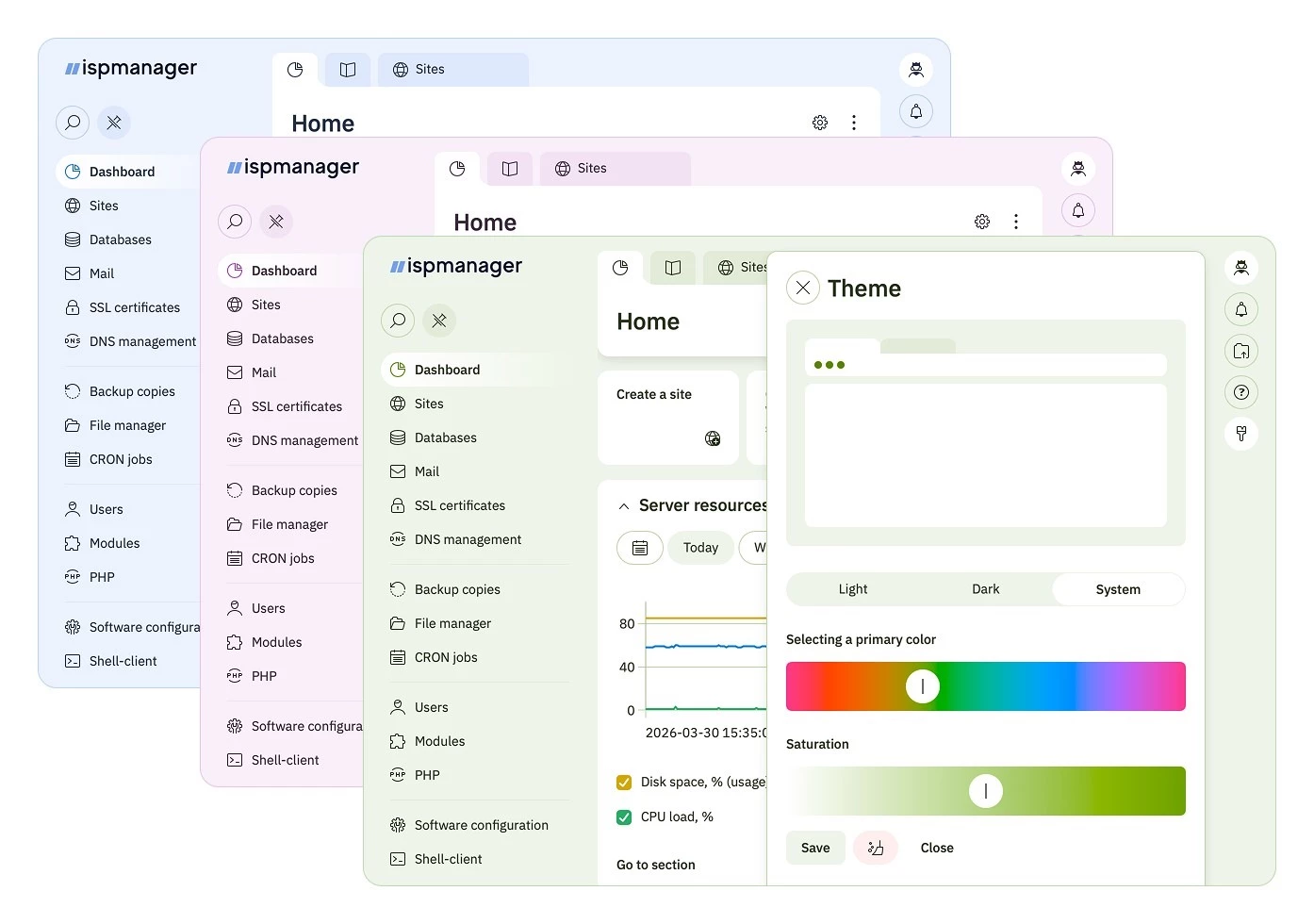 A bonus: customize the interface with your favorite colors while preserving readability